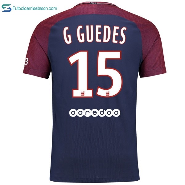 Camiseta Paris Saint Germain 1ª G Guedes 2017/18